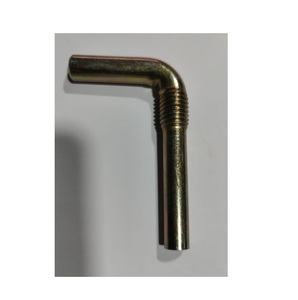 Les fabricants de matériel de crochet de plafond à ressort en acier personnalisable de qualité fiable produisent des pièces de machines agricoles filetées en L - Product Image 1