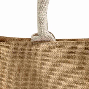 Printer's Favorite <b>Medium</b> Jute <b>Bag</b> Durable Canvas Rope Ribbon Zipper Daily Advertising Food <b>Gift</b> Leopard Letter Printing - Product Image 6