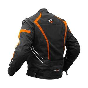 Chaqueta de moto para hombre 3/4, último diseño, impermeable y transpirable, protección de hombro aprobada por CE, equipo de conducción duradero y seguro - Product Image 5