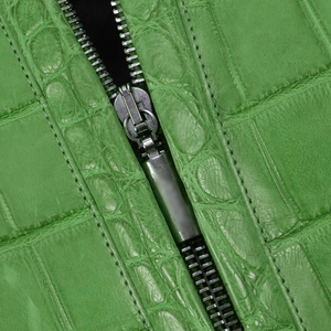 Chaqueta de Cuero Genuino para Hombre, Estilo Urbano, de Invierno, Resistente al Viento e Impermeable, Fabricación OEM - Product Image 5