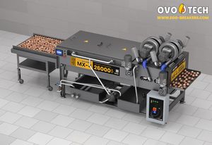 Lavadora de Huevos OVO-TECH MX-4, Equipo Comercial para Limpieza y Desinfección de Huevos para Restaurantes, 26000 Huevos/Hora, 1 Año de Garantía - Product Image 2