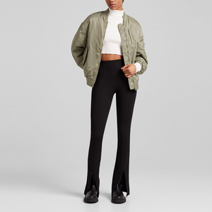 Chaquetas Bomber de Moda Urbana para Mujer, Proveedor Personalizado OEM, Fábrica Mayorista B2B, Chaquetas Universitarias para Mujer - Product Image 4