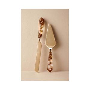 Ensemble d'épandeurs de fromage à poignée en résine verte, ensemble d'épandeurs de fromage ronds et de sushis - Product Image 4