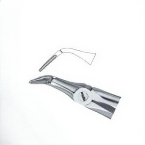 Forceps d'extraction dentaire Fig46 L Top Manuel Qualité Premium Certifié CE Logo Personnalisé Instruments Dentaires en Acier Inoxydable - Product Image 3