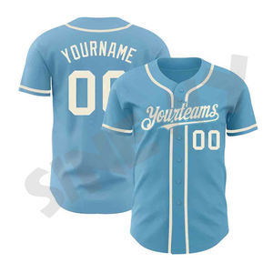 Paquete de uniformes de béisbol personalizables con sublimación, camisetas y pantalones clásicos de béisbol. - Product Image 2