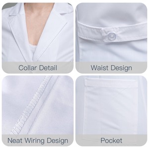 Chaqueta médica ajustada y personalizada, uniforme de proveedor profesional, oferta mayorista para enfermeras y médicos para uso hospitalario - Product Image 5