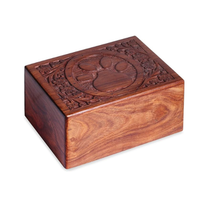 Urnes funéraires pour cendres humaines, urnes funéraires commémoratives pour cendres, arbre de vie décoratif en bois - Product Image 1