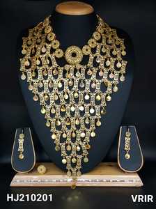 Haute qualité exclusif or mode Simple mariage collier lien chaîne avec perles en gros prêt expédition boîte à bijoux emballage - Product Image 3