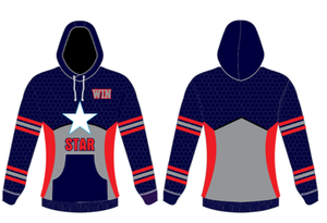 Sudadera con Capucha de Fútbol de Verano, 100% Poliéster, Impresa por Sublimación, con Bordado, Transpirable y de Secado Rápido - Product Image 2