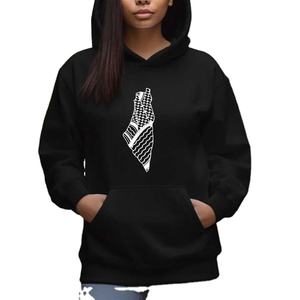 Logotipo personalizado Transpirable Unisex Palestina Sudaderas con capucha Peso pesado Libre Palestina Logotipo personalizado Bloque de color 100% Algodón Sudaderas con capucha Hombres - Product Image 5