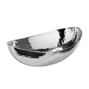 Bol de service en acier antique exquis avec finition polie de qualité supérieure, parfait pour les repas haut de gamme et les réceptions - Product Image 3