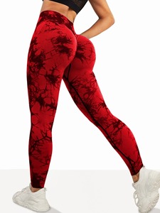 Seamless <b>Leggings</b> Women Workout Yoga Pants Gym High Waist Compression Tights Custom Logo OEM Factory Direct Wholesale Supplier - Product Image 3