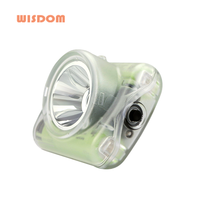 Lampe de mineur WISDOM 6A pour l'exploitation minière souterraine, phare frontal sans fil, vente chaude