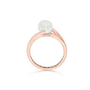 แหวนมุกโอเชียนคิส แหวนมุกทองคำสุดหรูสำหรับผู้หญิง - Product Image 5