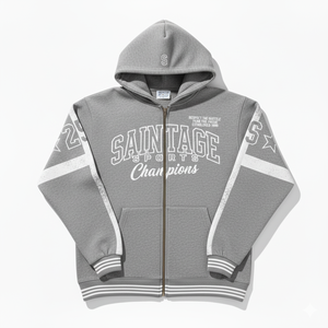 Y2K Streetwear en détresse 100% coton poids lourd goutte épaule à capuche unisexe surdimensionné pull personnalisé broderie blanc Vintage - Product Image 5