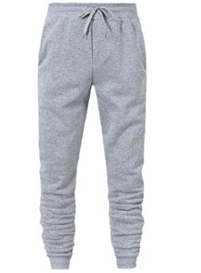 Dernières Custom Logo Coton Poche Zippée Hommes Joggeurs pantalons de Survêtement Slim Fit Gris Gym Joggers Pantalon Hommes de Femmes de Gros - Product Image 6