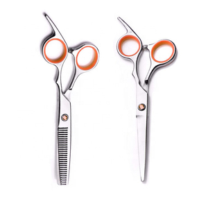 Ciseaux de coiffure et ciseaux à effiler Kit combiné Ensemble de ciseaux à coiffer et à effiler en acier inoxydable Fabricant - Product Image 5