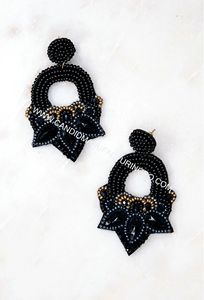 Statement-Making Beaded <b>Stud</b> <b>Earrings</b> in Multi-Colour Fashion Jewelry Accessories Light Weight - Product Image 6