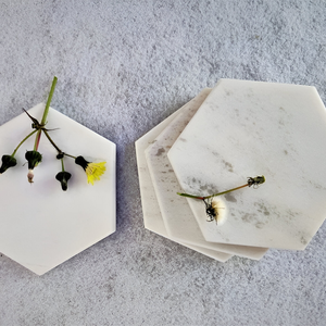 Posavasos de lujo personalizables de mármol blanco, alfombrillas/almohadillas cuadradas de cerámica de 10cm Premium, ¡pida ahora! - Product Image 5
