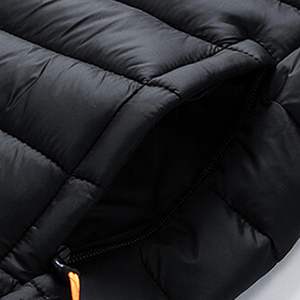 เสื้อแจ็คเก็ตพัฟเฟอร์ผ้าโพลีเอสเตอร์/คอตตอน กันน้ำ กันลม ทรงหลวม สไตล์ลำลอง สำหรับผู้ชาย ใส่ได้ทั้งในและนอกบ้าน ลายพรางอุ่นๆ เหมาะสำหรับฤดูใบไม้ผลิ - Product Image 4