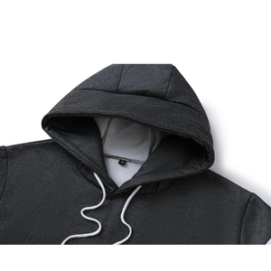 Vente en gros de sweats à capuche d'hiver pour hommes de haute qualité, 100% coton biologique, imprimés et brodés sur mesure, style vintage, nouvelle arrivée - Product Image 3