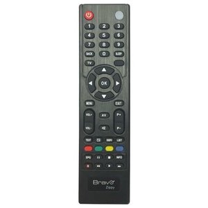Bravo Zippy Universal <b>Tv</b> <b>Remote</b> <b>Control</b> Black 90402304 - Product Image 1