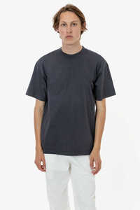 T-shirt 100% coton pour hommes T-shirt de haute qualité avec logo personnalisé T-shirt surdimensionné vierge à col rond et à épaules tombantes pour hommes - Product Image 4