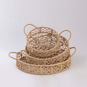 Panier en jute brun tissé à la main 1,5 kg - Product Image 4