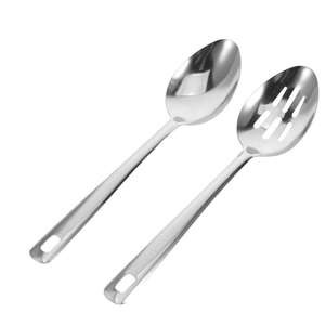 Luxurious Metal Dessert Scoop <b>small</b> Head Mini Silver Gold Stainless Steel Coffee Spoon - Product Image 4