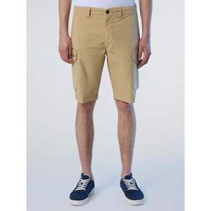 North Sails AC38 Collezione Miele Pantaloncini Cargo Vestibilità Regolare Vita Media in Tessuto Canvas - Product Image 3