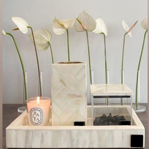 Haj <b>Bakhoor</b> Burner Top Class Medkhan Trendy Mubkhar for Home Affordable <b>Oud</b> burner for Room Luxury Incense Burner Bone Inlay - Product Image 3