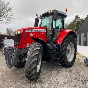 Tracteur agricole Massey Ferguson 140HP 4x4 avec composants de roues, roulement, moteur, pompe à engrenages, boîte de vitesses. - Product Image 2