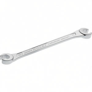 Llave de doble boca Hazet con perfil hexagonal exterior, 15 cabezales angulados, diseño abierto - Product Image 3