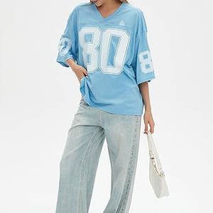 Maillot de football américain surdimensionné surdimensionné de haute fabrication au prix de gros maillot de football américain surdimensionné sur mesure - Product Image 3