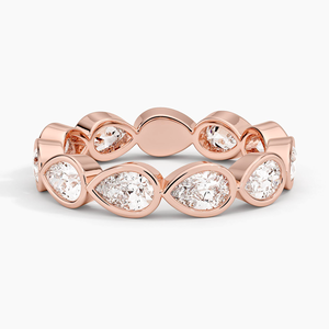 Bague de mariage élégante en argent 925 avec diamant cultivé en laboratoire pour fête de fiançailles bijoux classiques cadeau - Product Image 3