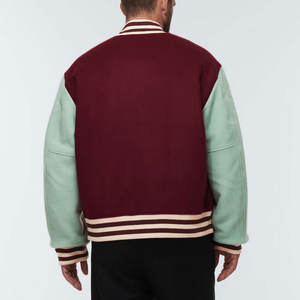 Mejor Premium Venta de calidad caliente Estilo único Hombres Varsity Jacket Best Selling Branded Outfit Hombres Chaqueta de béisbol para menDDP Envío - Product Image 4