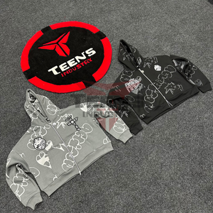 Nouveauté 2025 pour hommes : sweats à capuche respirants à manches longues avec logo personnalisé, sweats à capuche pour hommes à bas prix, service OEM - Product Image 5