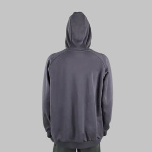Fabrication sur mesure, design personnalisé, sweat-shirts à capuche pour hommes, vente chaude d'hiver, décontractés, 100% coton, polaire uni, poche, coupe régulière, pull-over - Product Image 3