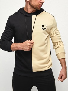 2025 Liso Hombres Casual Fit Sudaderas con capucha Adultos Etiqueta privada personalizada Precio al por mayor Sudaderas con capucha de lana de algodón - Product Image 6
