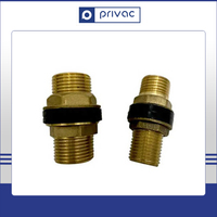 Connecteur mâle à cuivre personnalisé de haute qualité/connecteur de réservoir d'eau en laiton de tuyau de raccord en laiton