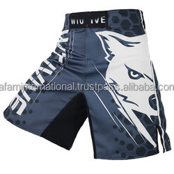 Pantalones cortos MMA cómodos de proveedor directo de fábrica Diseñe su propio logotipo Pantalones cortos MMA impresos completamente personalizados - Product Image 6