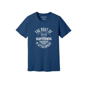 T-shirt 100% coton avec impression de thèmes de bouddha Style décontracté 12 options de couleur 160-180 Placement de conception personnalisable GSM lourd - Product Image 4