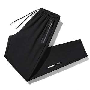 Pantalones de chándal duraderos y suaves para hombre, joggers elásticos para gimnasio atlético, entrenamiento, correr, Fitness, pantalón de lona informal - Product Image 3