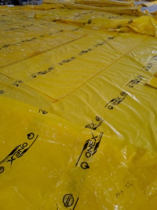 Rouleau de tissu de bâche PE de qualité supérieure super solide Bâche vierge Bâche PE vierge - Product Image 5