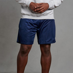 Vente en gros de shorts streetwear mi-respirants pour hommes, shorts de jogging anti-rides, shorts de course à pied, motif uni, style hip hop, décontracté, surdimensionné - Product Image 1