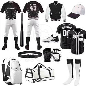 Kit de béisbol con logotipo personalizado de alta calidad, recién llegado con características transpirables, conjunto de estilos, varios tamaños, amigable para todos - Product Image 1