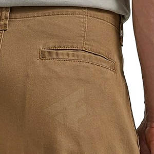 Recién llegado, pantalones Cargo de estilo informal para hombre, patrón recto de lona ligera con cintura elástica media, diseño de tamaño personalizado - Product Image 5