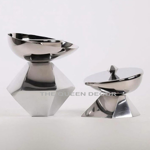 Brûleur d'encens arabe en nacre incrusté de bois de santal de haute qualité avec plateau et parfum de boîte à bonbons Prix attractif - Product Image 6