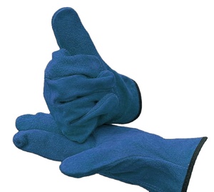 Premium Quality Goat Grain Leather <b>Driver</b> Working <b>Gloves</b> Heavy Duty Hand Protection Adjustable Wristband General Purpose - Product Image 4