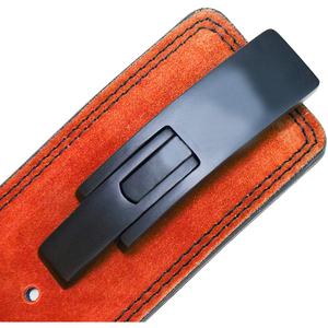 Leather Lever Belt for Squat Deadlift Suede Powerlifting Gym Belt Men <b>Back</b> <b>Support</b> Bulk Wholesale Custom Logo Bodybuilding Gear - Product Image 5